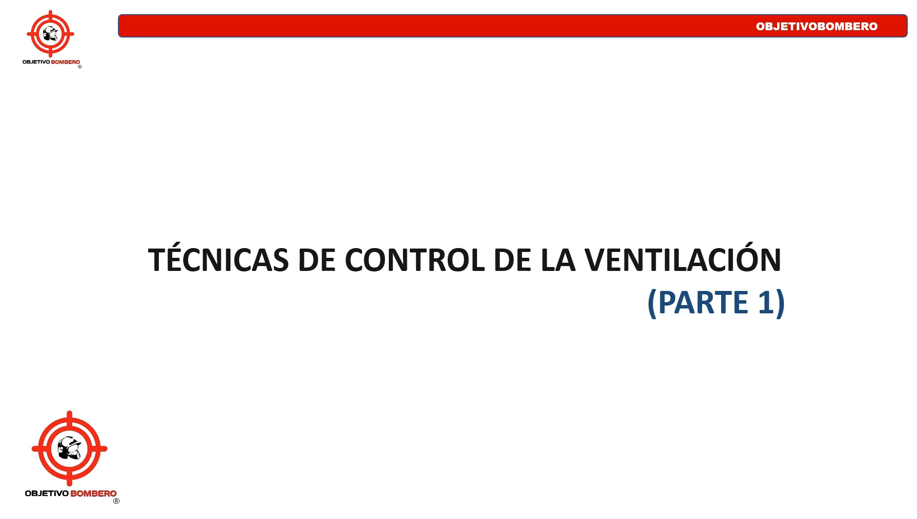 Curso Ventilación de Incendios (Cap 2. Punto 2, parte 1)